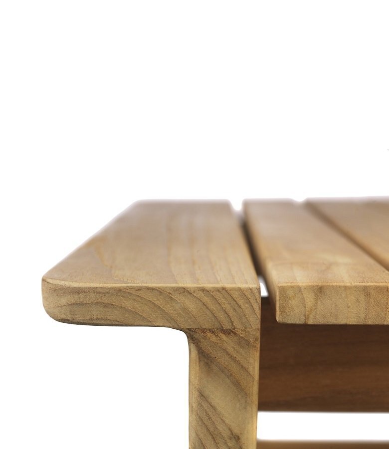 FDB Mobler M19 Sammen Small Lounge Table - 47 cm - Natur - Geölt