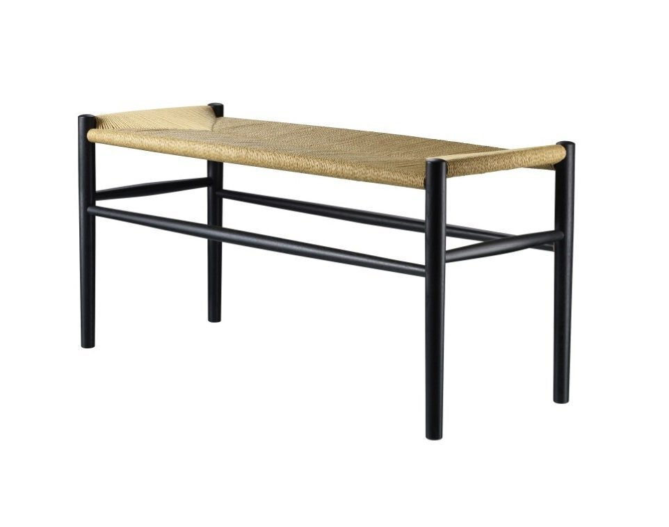 FDB Mobler J163 Piano Bench Black