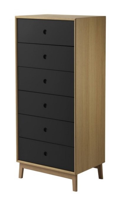 FDB Mobler A87 Butler Dresser Black