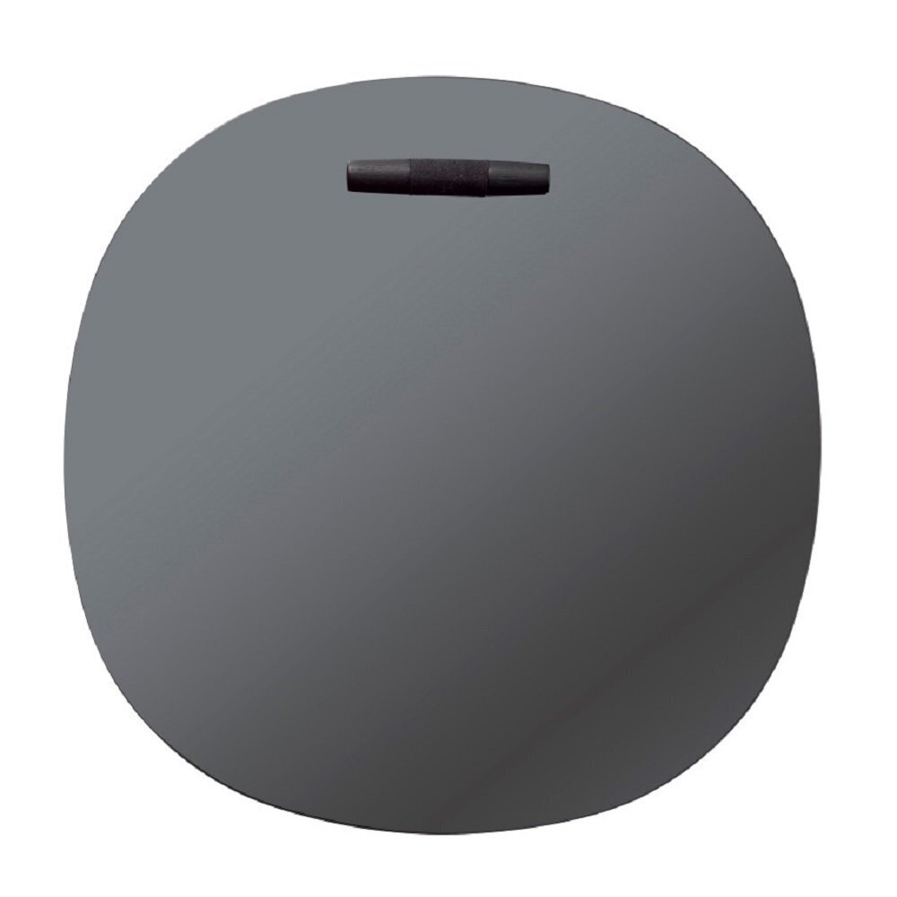 FDB Mobler I4 Birksø - Spiegel - Ø70 cm - Eiche schwarz (RAL 9005)