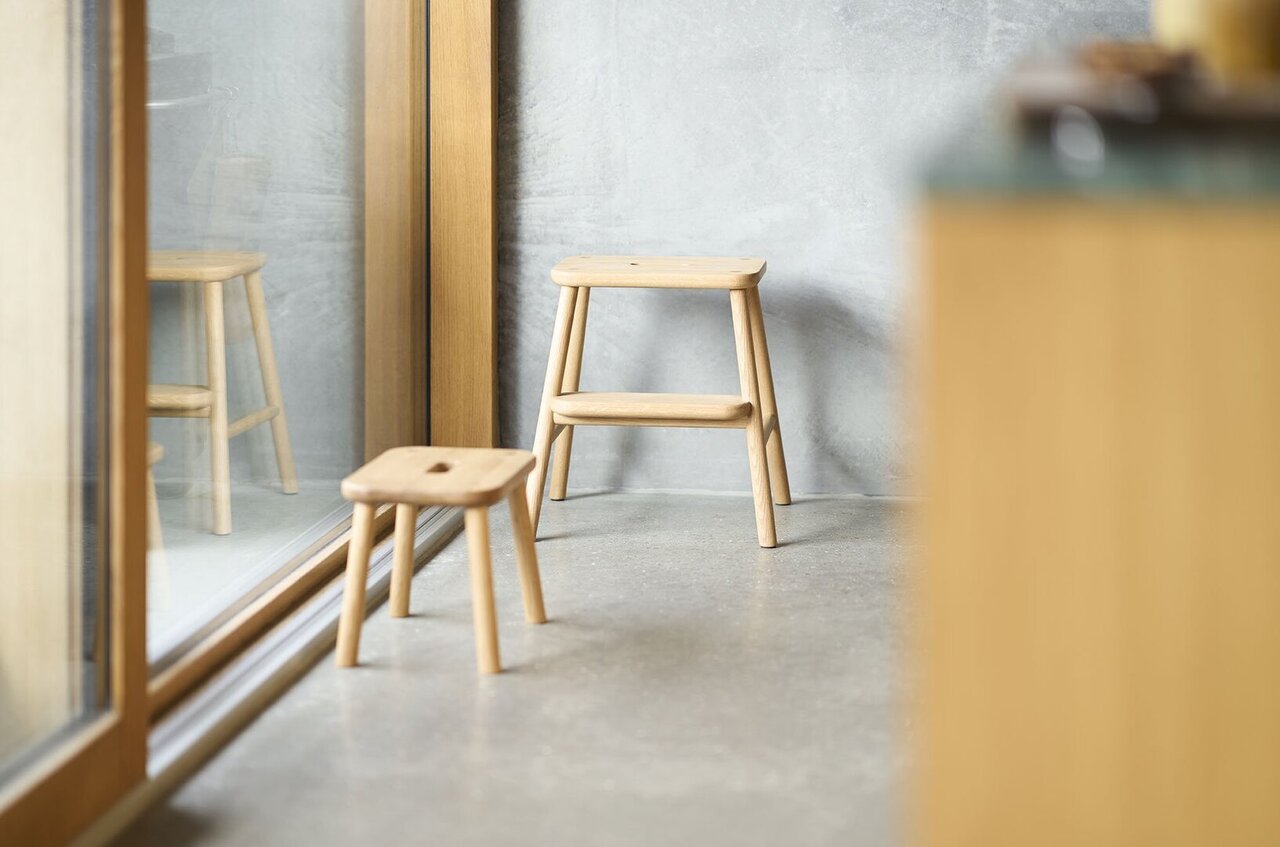 FDB Mobler J180 Sønderup - Tritthocker