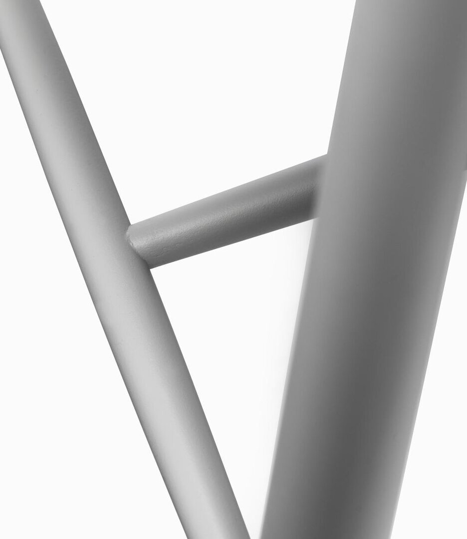 FDB Mobler J27C - Barhocker H 65cm - Buche Grau