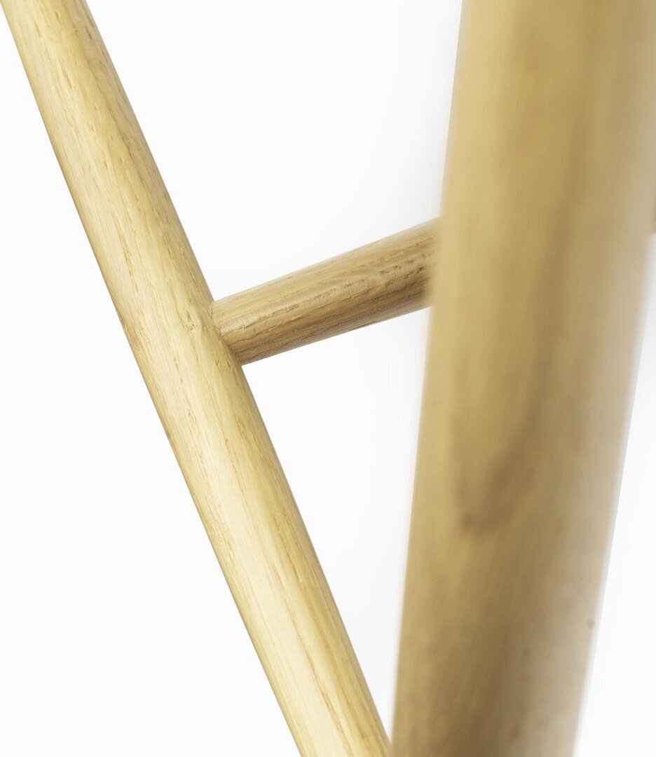 FDB Mobler J27C - Barhocker H 65cm - Eiche Natur lackiert