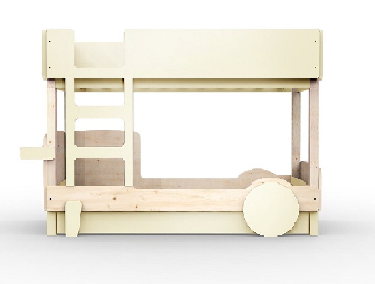Mathy By Bols Stockbett Mit Bettschublade Discovery-Beige Ivory