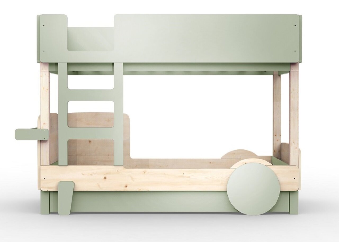Mathy By Bols Stockbett Mit Bettschublade Discovery-Moss Grey