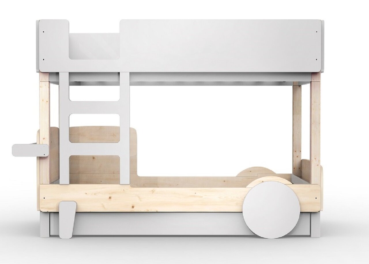 Mathy By Bols Stockbett Mit Bettschublade Discovery-Pearl Grey