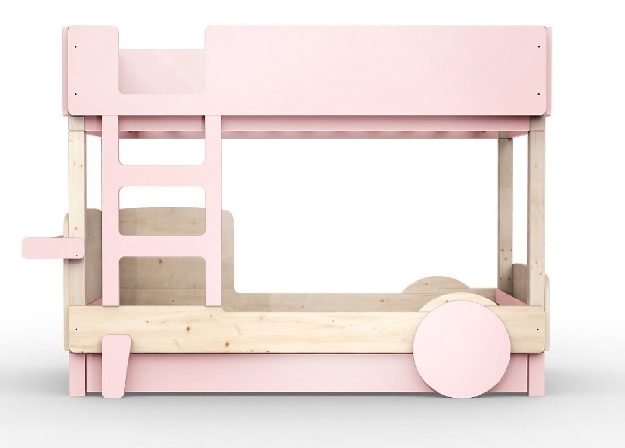 Mathy By Bols Stockbett Mit Bettschublade Discovery-Powder PinkMathy By Bols Stockbett Mit Bettschublade Discovery-Powder Pink