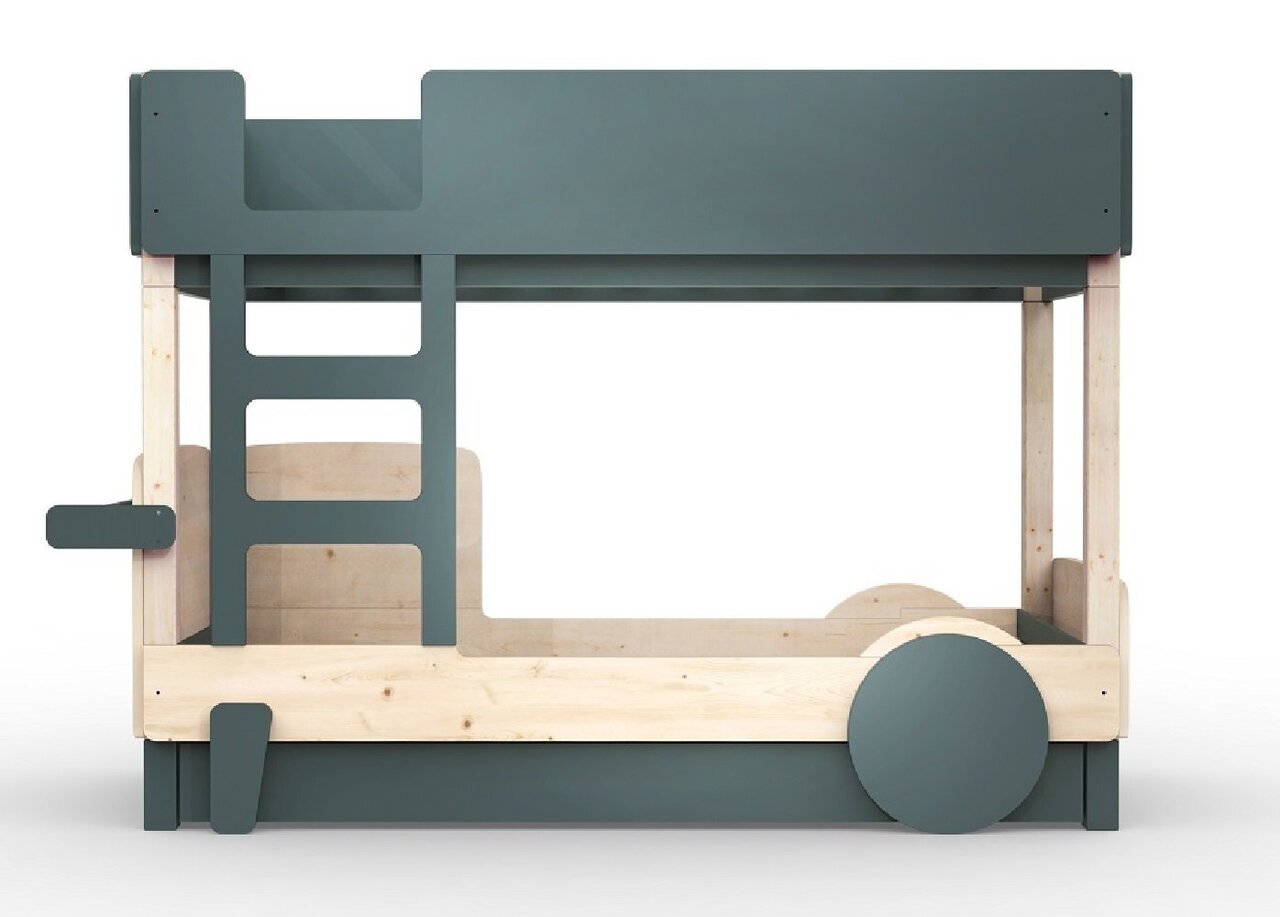 Mathy By Bols Stockbett Mit Bettschublade Discovery-Thunderstrome Grey
