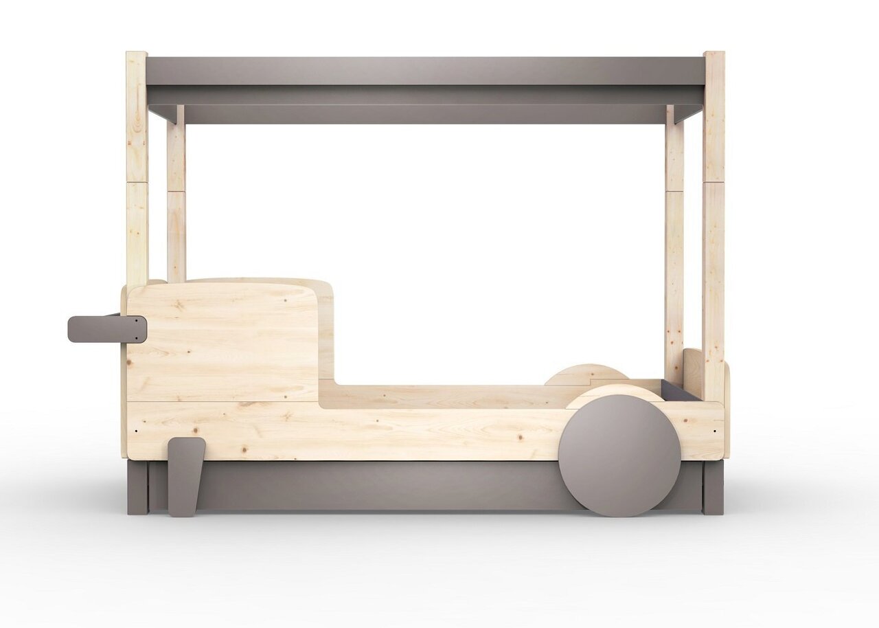 Mathy By Bols Himmelbett Mit Bettschublade Discovery - Linnen