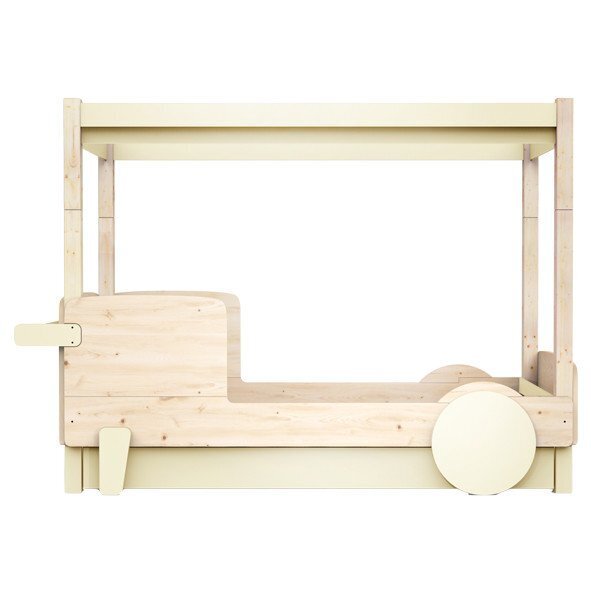 Mathy By Bols Himmelbett Mit Bettschublade Discovery - Elfenbein