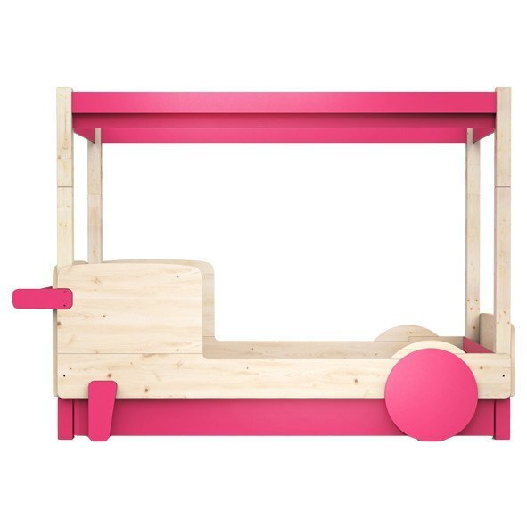 Mathy By Bols Himmelbett Mit Bettschublade Discovery - Sommer - Rosa
