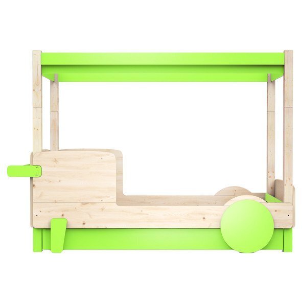 Mathy By Bols Himmelbett Mit Bettschublade Discovery - Apfelgrün