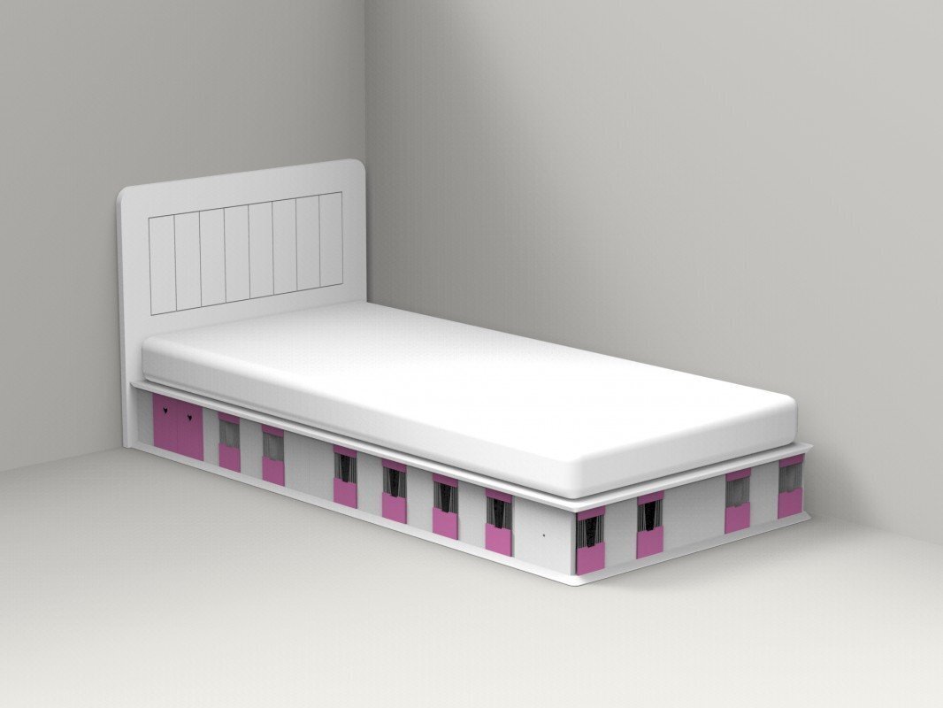 MATHY BY BOLS STABILES BETT - 1 SEITEN - ROSA