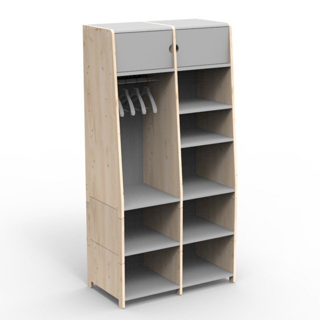 MATHY BY BOLS ASYMETRIE DOPPEL-GARDEROBE - LARGE