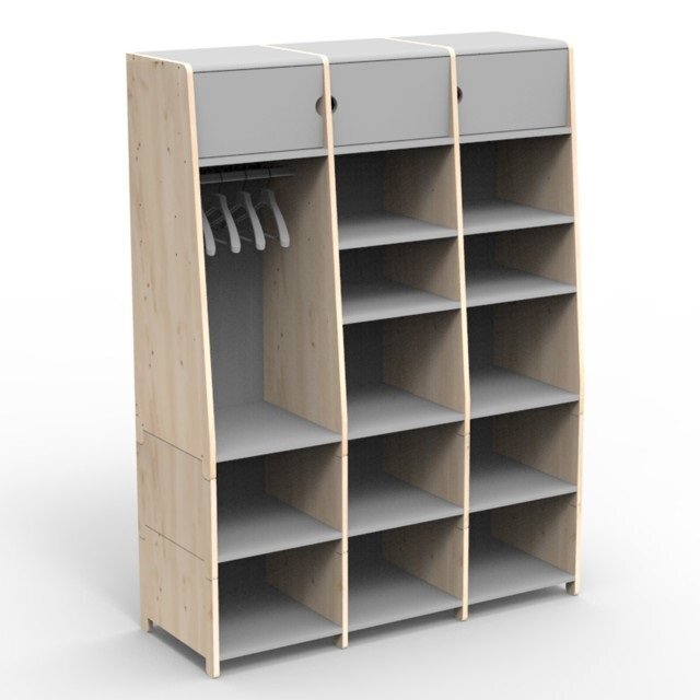 MATHY BY BOLS ASYMETRIE DREIFACHER-GARDEROBE - LARGE
