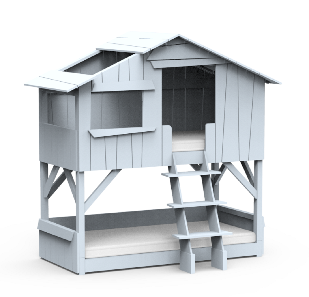 Mathy By Bols, Mathy by Bols Treehouse Etagenbett mit Rutsche