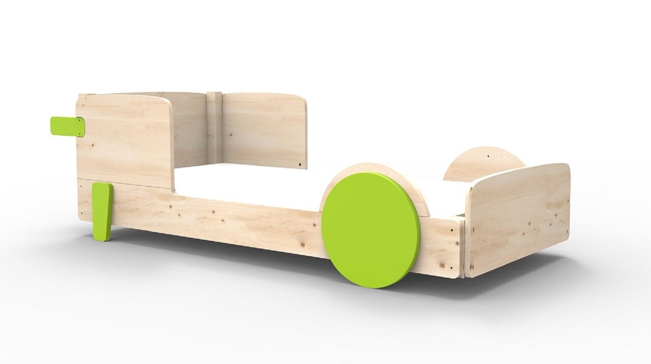 Mathy By Bols Discovery 1 Einzelbett - Apple Green