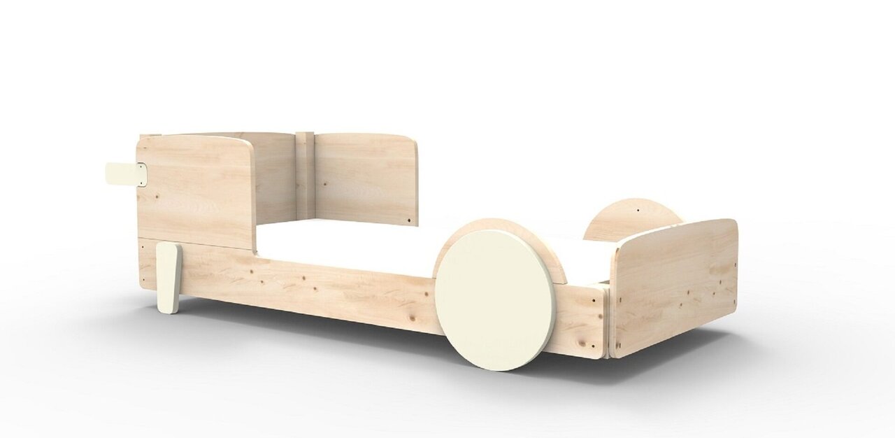 Mathy By Bols Discovery 1 Einzelbett - Beige Ivory