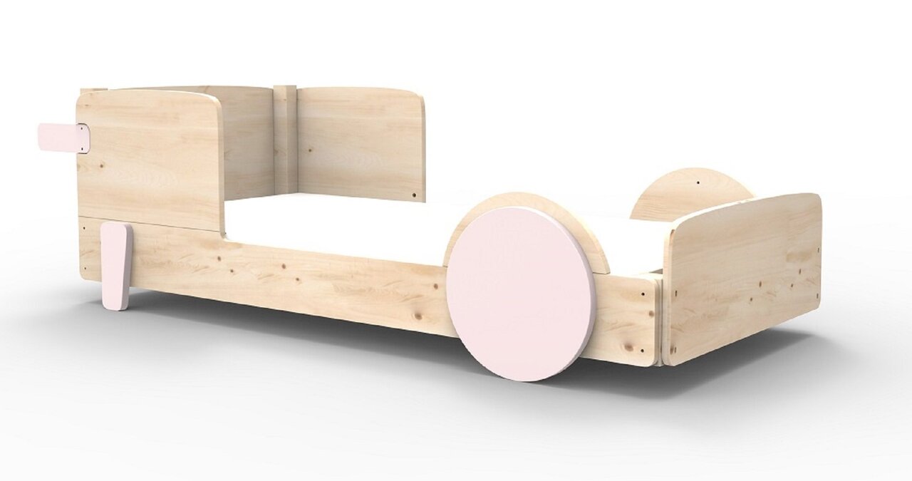 Mathy By Bols Discovery 1 Einzelbett - Powder Pink