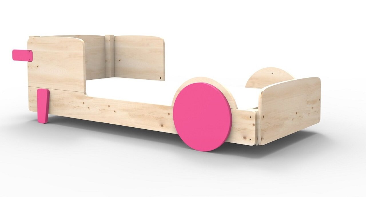 Mathy By Bols Discovery 1 Einzelbett - Summer Pink