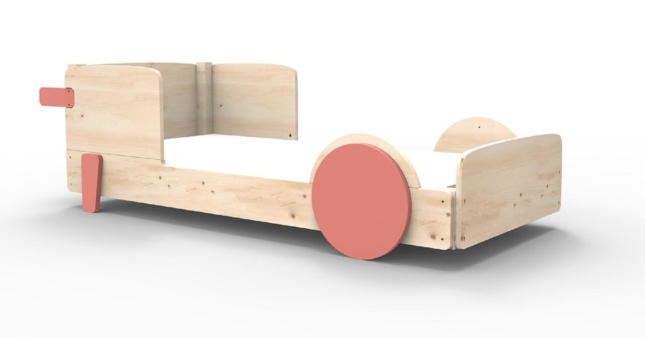 Mathy By Bols Discovery 1 Einzelbett - Koraal