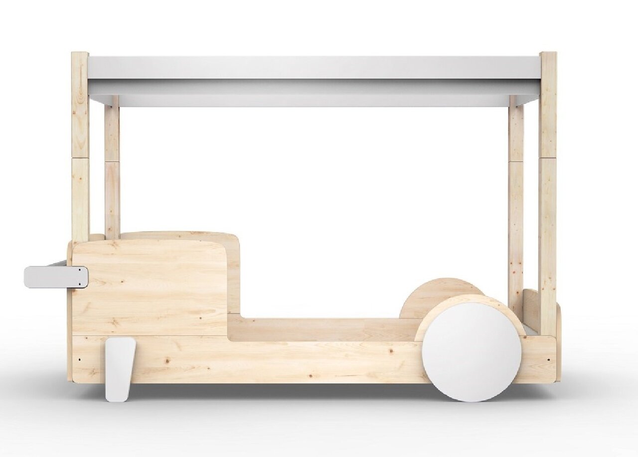Mathy By Bols Discovery 1 Himmelbett - Pearl Grey