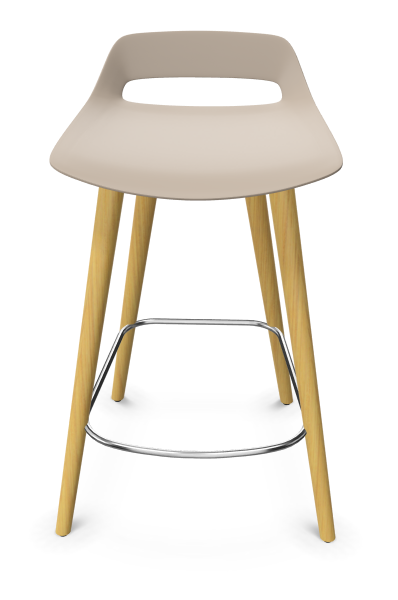 Wilkhahn Occo Barstuhl - graubeige - 65