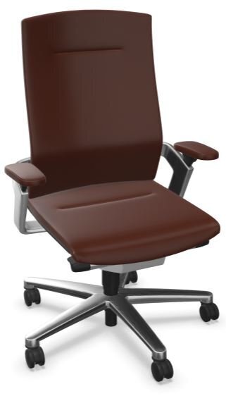 Wilkhahn ON Management Drehstuhl - 87/75 nuss - Kopfstütze ohne 