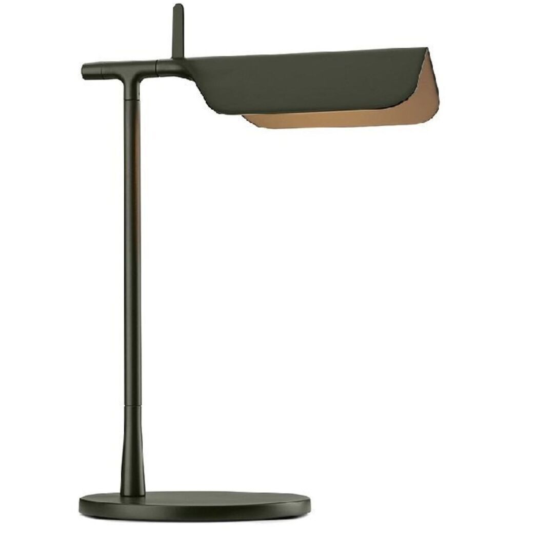 Flos Tischleuchte Tab LED von Flos  Kunststoff, inkl. LED, dunkelgrün