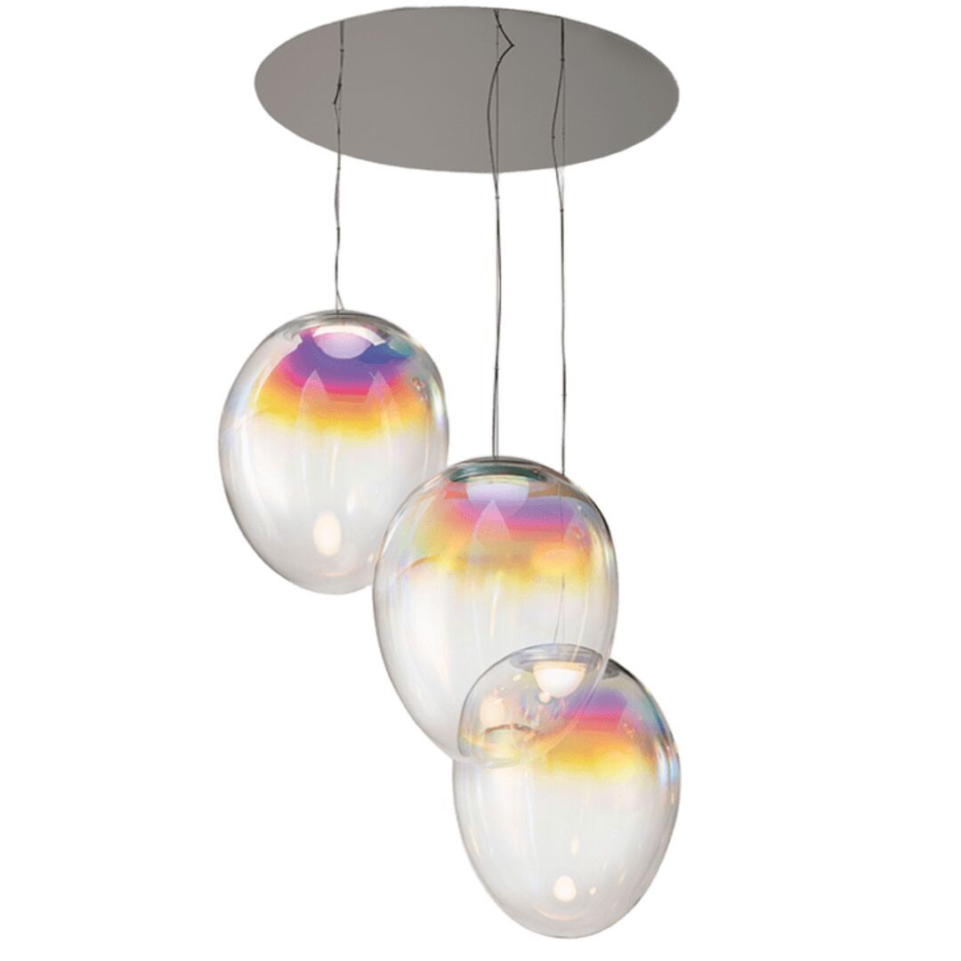Artemide Artemide Stellar Nebula Circular - Pendelleuchte Schillernd