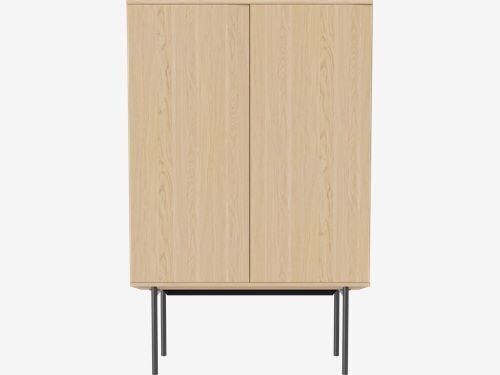 Bolia Silent highboard - Eiche weiß pigmentiert geölt