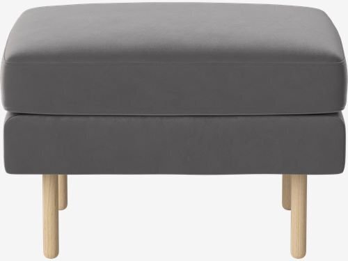 Bolia Scandinavia Remix Hocker - 17 eiche weiß pigmentiert geölt