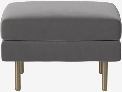 Bolia Scandinavia Remix Hocker - 17 stahl messingfarben lackiert