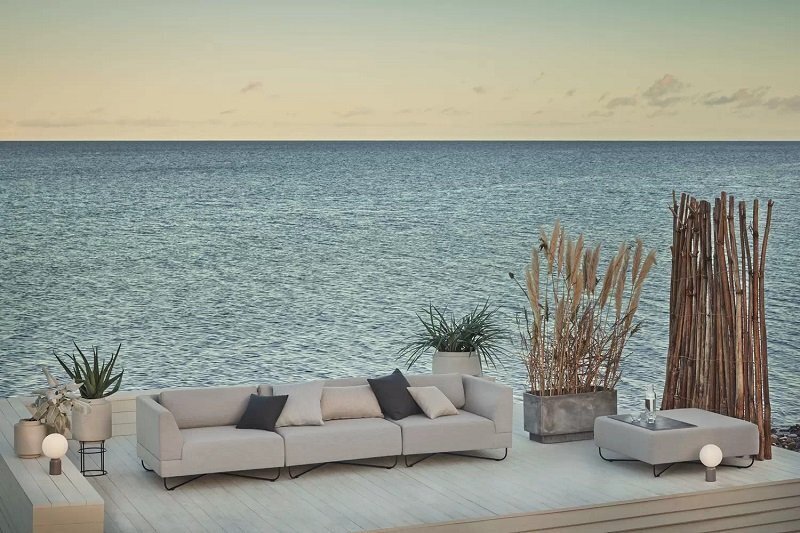 Bolia Orlando Outdoor 4 Module Mit Chaiselongue - Rechts