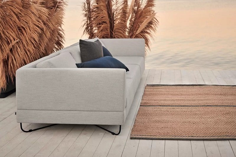 Bolia Orlando Outdoor 3 Module Mit Open End - Rechts Vorderansicht