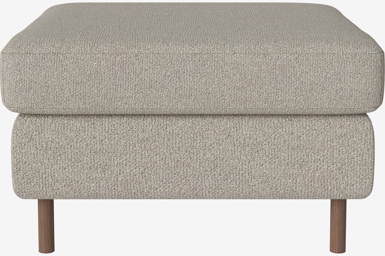 Bolia Scandinavia Hocker 70 - 13cm-Nussbaum-geölt