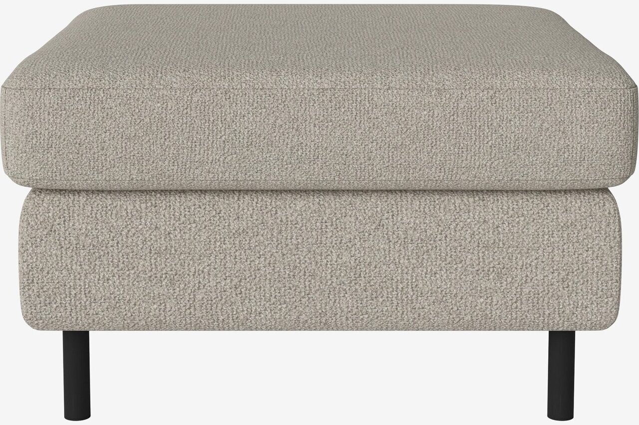 Bolia Scandinavia Hocker 70 - 15cm-schwarz-gebeizte-geölte-Eiche