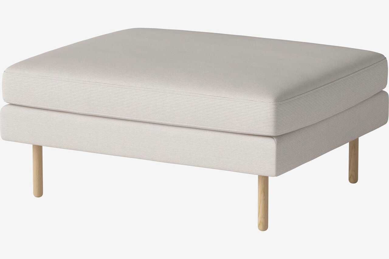 Bolia Scandinavia Remix Hocker 90 cm - Linea-Samt-Beige