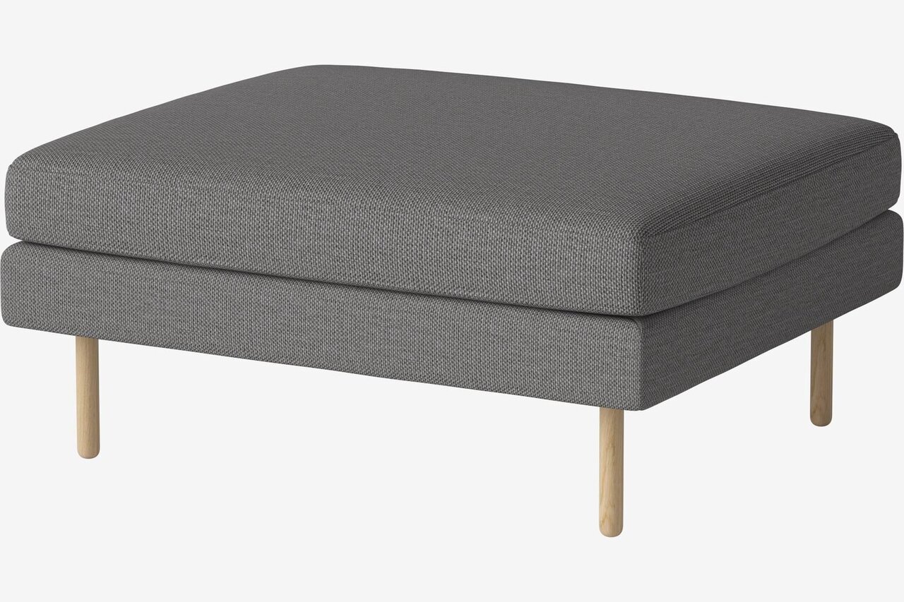 Bolia Scandinavia Remix Hocker 90 cm - London-Flachgewebe-Multi-Grau