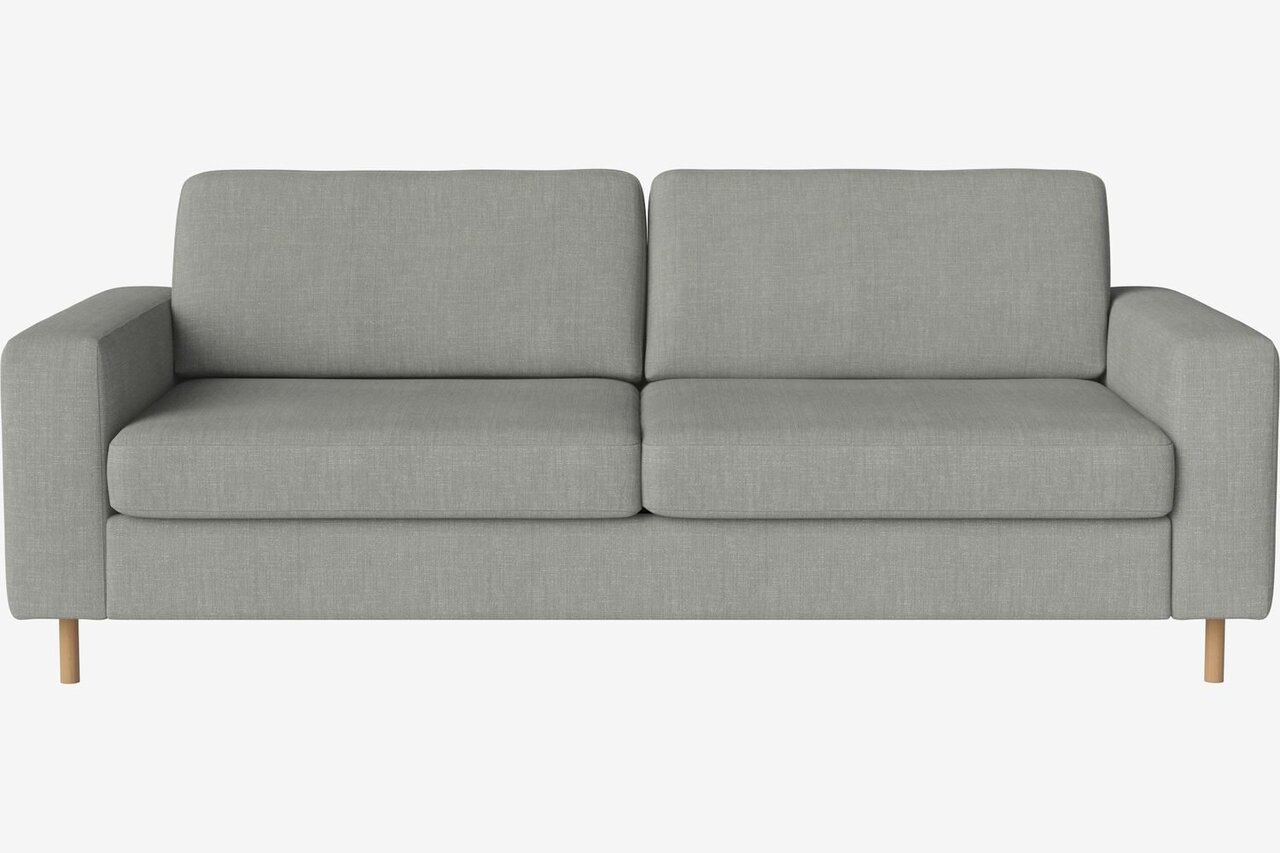 Bolia Scandinavia 2½ Sitzer Sofa - 13cm-black-stained-oiled-oak