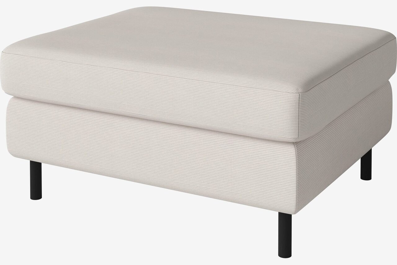 Bolia Scandinavia Hocker - 85 cm - Linea – Samt, Beige