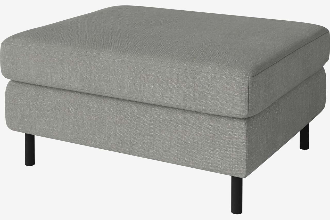 Bolia Scandinavia Hocker - 85 cm - Fawn - Flach gewebt, Light Grey
