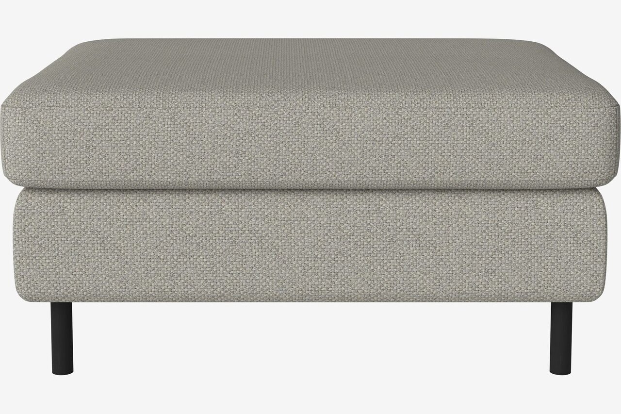 Bolia Scandinavia Hocker - 85 cm - 13 cm, schwarz gebeizte, geölte Eiche