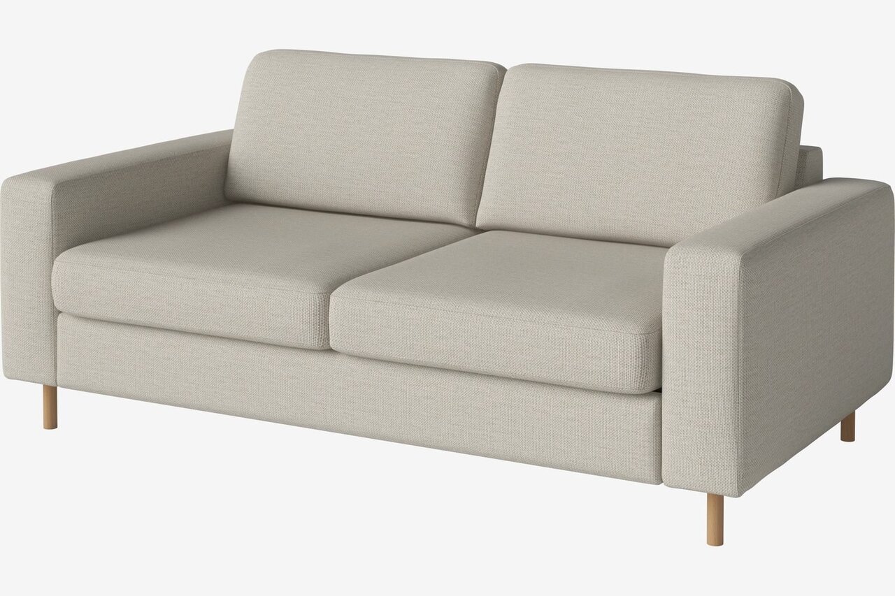 Bolia Scandinavia 2 Sitzer Sofa - London Flachgewebe Elfenbein