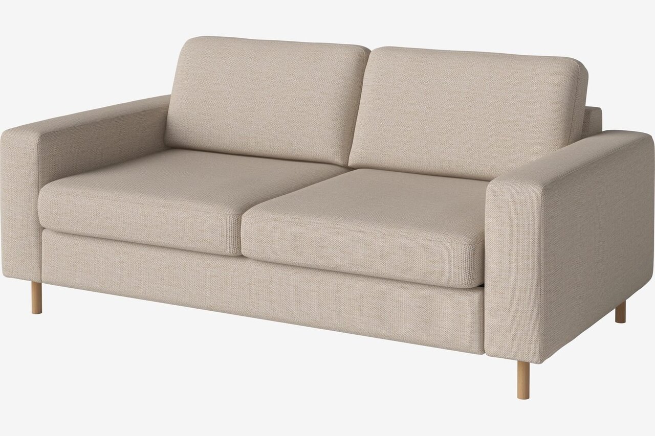 Bolia Scandinavia 2 Sitzer Sofa - London Flachgewebe Hellbeige