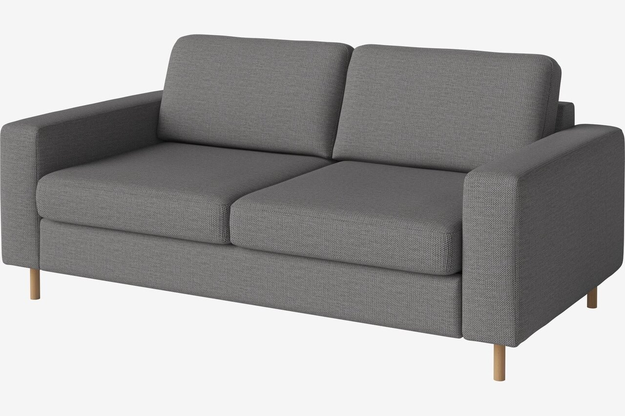 Bolia Scandinavia 2 Sitzer Sofa - London Flachgewebt Multi Grau