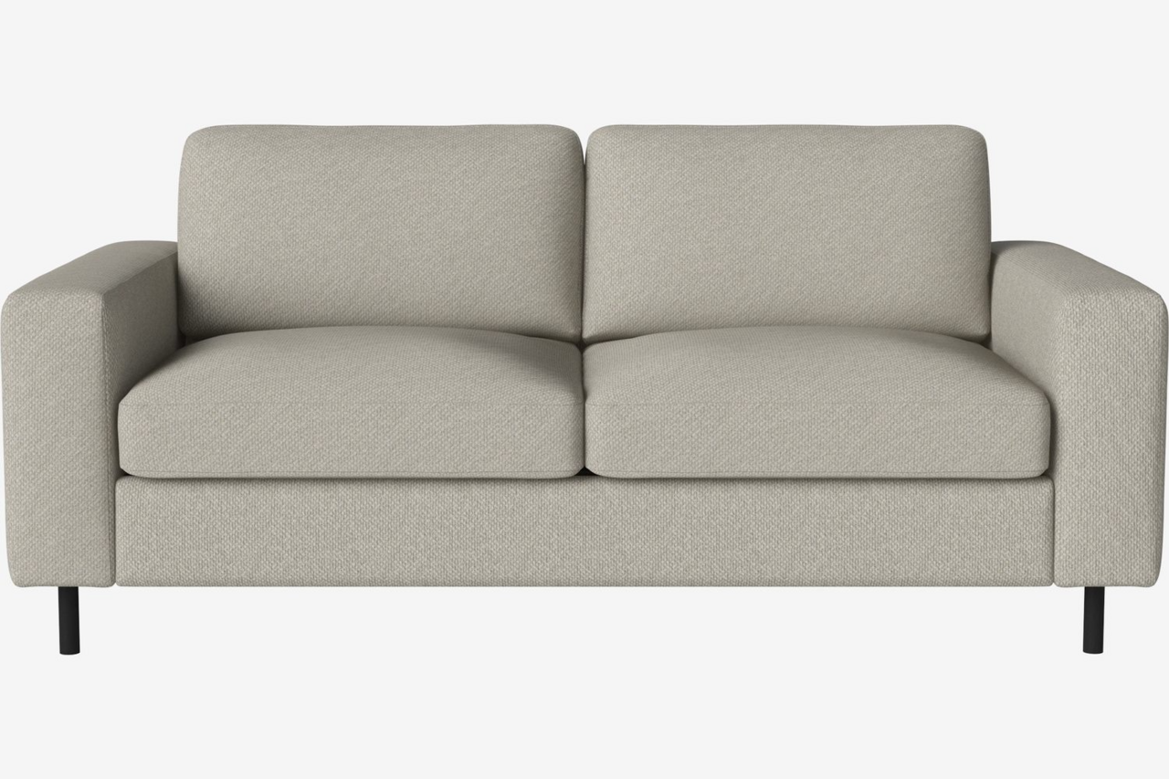 Bolia Scandinavia 2 Sitzer Sofa - 13 cm schwarz gebeizte geolte Eiche