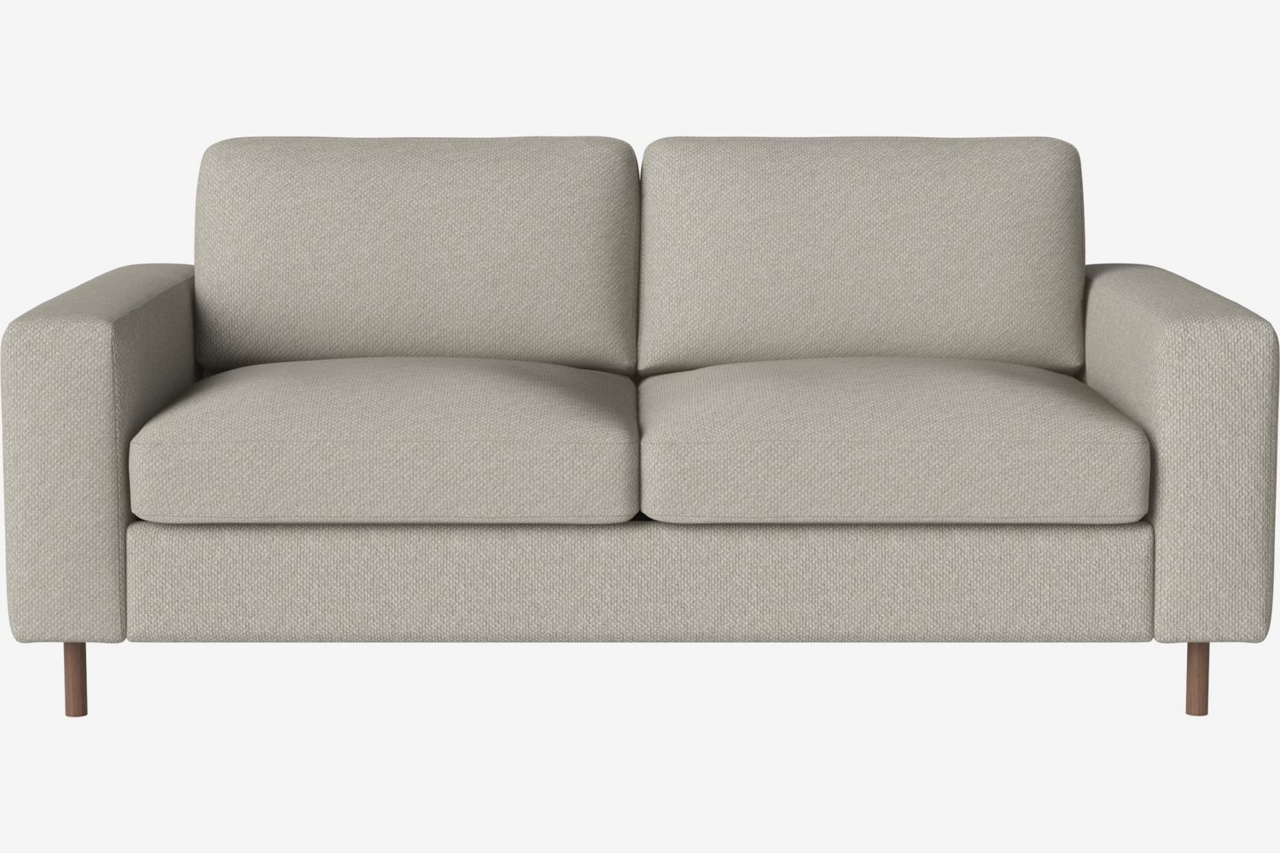 Bolia Scandinavia 2 Sitzer Sofa - 15 cm Nussbaum geolt