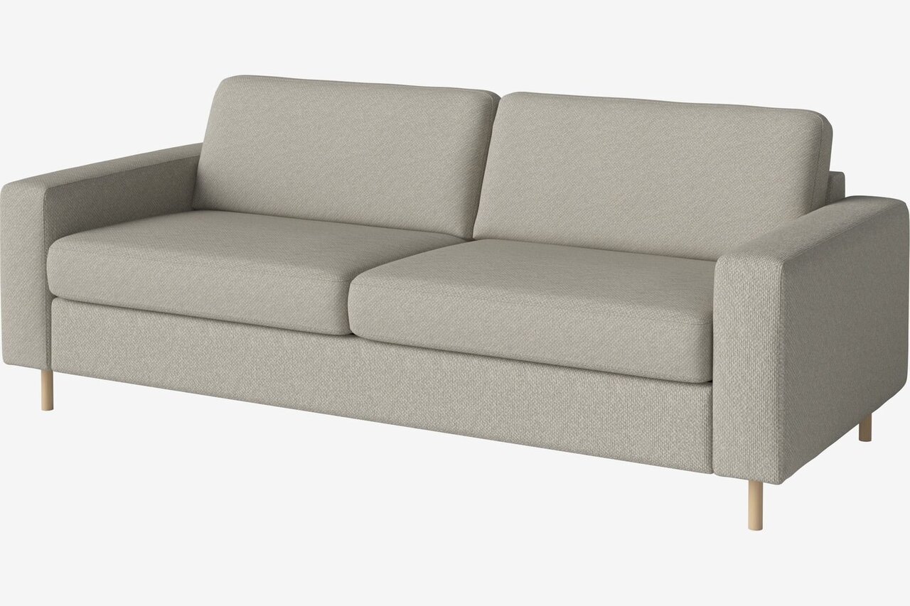 Bolia Scandinavia 3 Sitzer Schlafcouch Mit integrierten Rädern - Vilme Boucle Sand