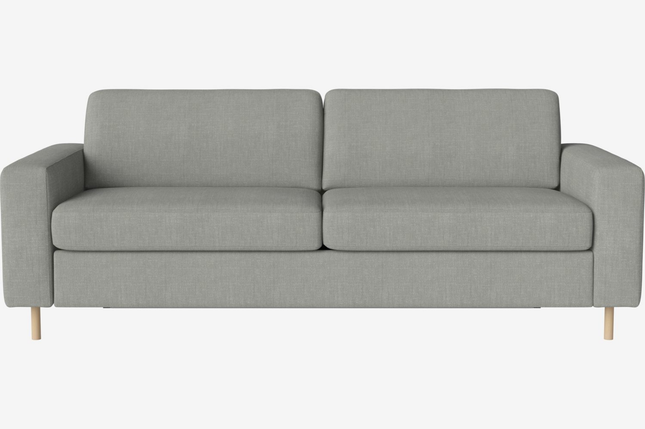 BOLIA SCANDINAVIA 3 SITZER SCHLAFCOUCH MIT INTEGRIERTEN RÄDERN MEMORY MATRATZE